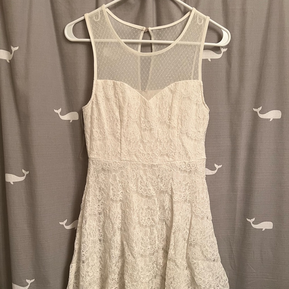 White francescas dress